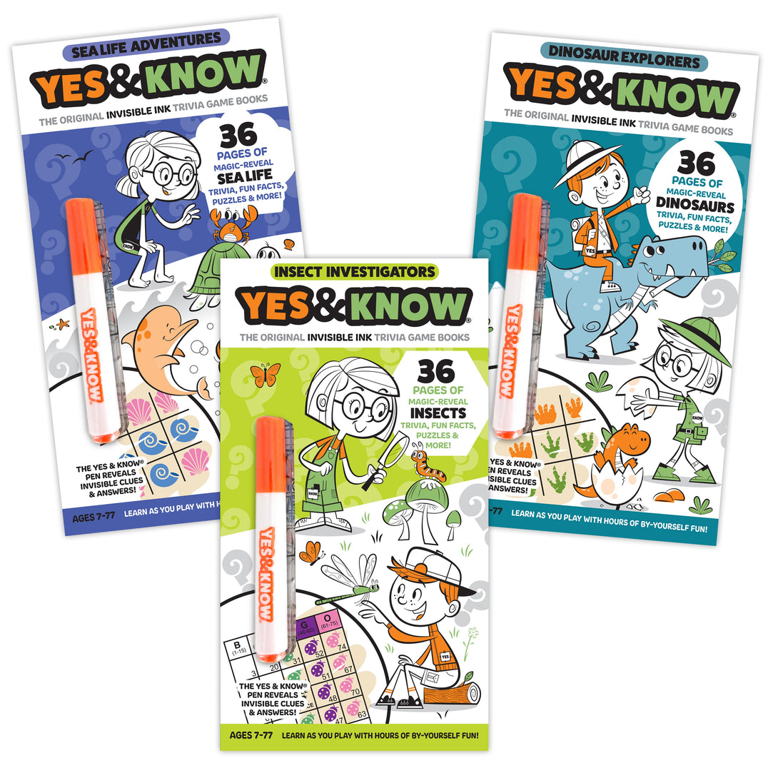 ALL-NEW YES & KNOW TITLES!