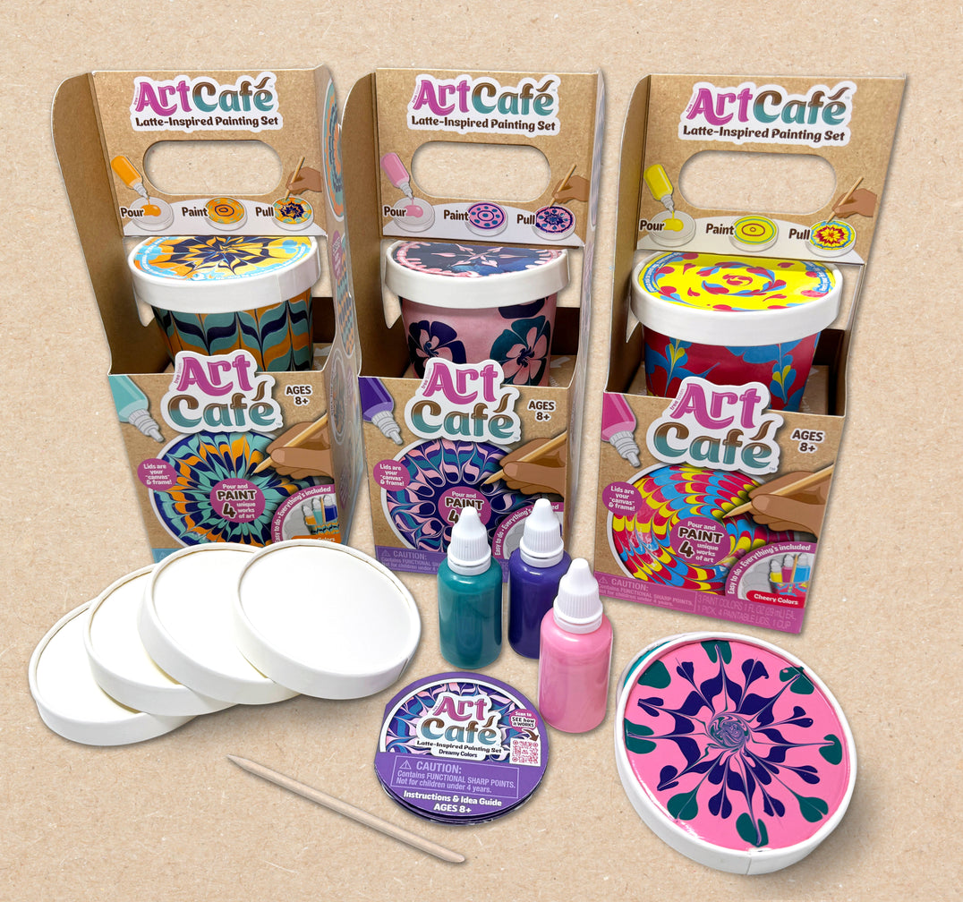 Art Cafe Latte-Inspired Art Kits