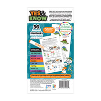 The Original Yes & Know® Invisible Ink Trivia Game Books: Dinosaur Explorers