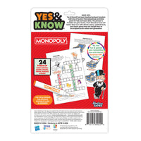 The Original Yes & Know® Invisible Ink Trivia Game Books: Monopoly