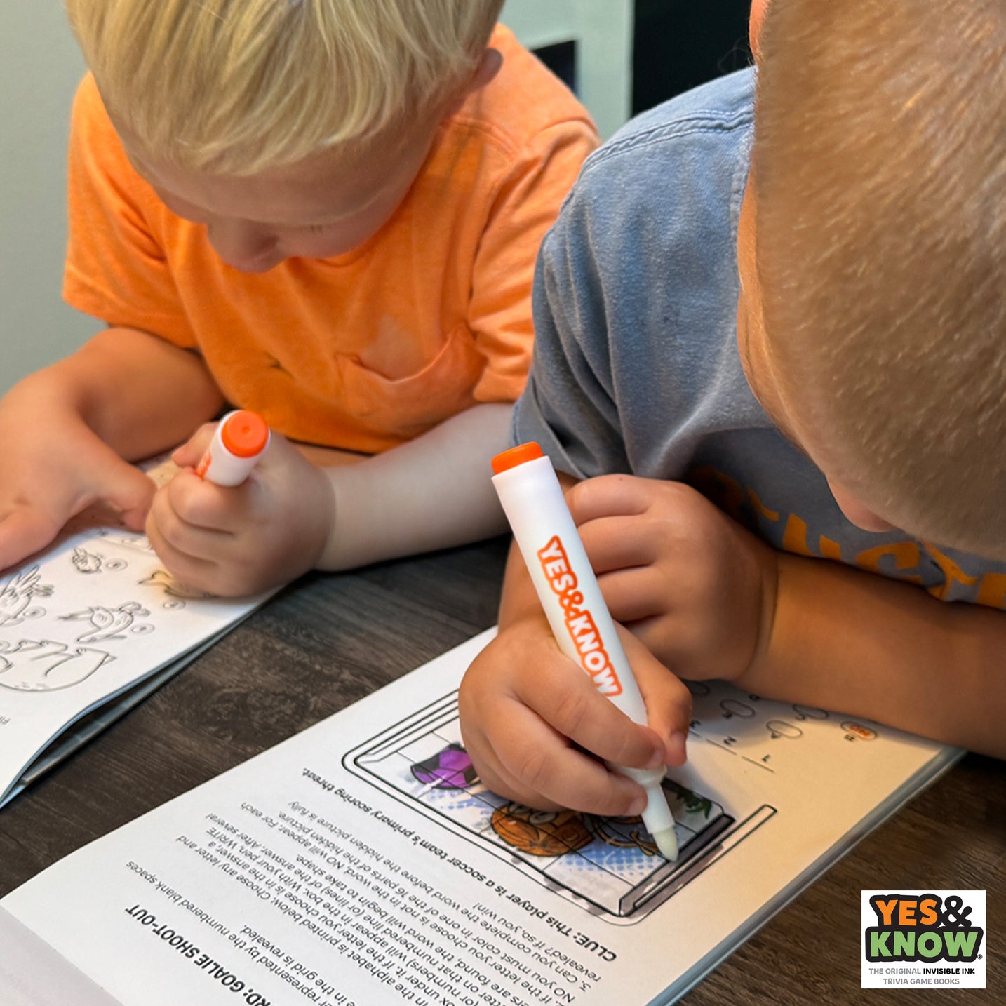 The Original Yes & Know® Invisible Ink Trivia Game Books: Dinosaur Explorers