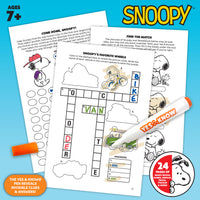 The Original Yes & Know® Invisible Ink Trivia Game Books: Snoopy